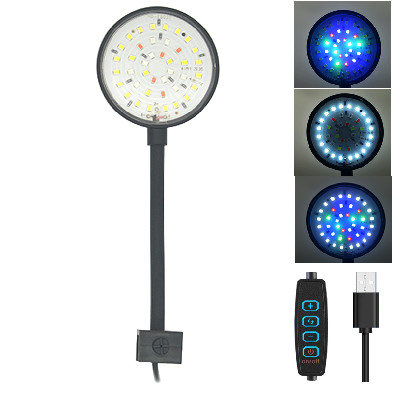 Aquarium Fish Enrichment - USB Aquarium LED Lamp Fish Tank