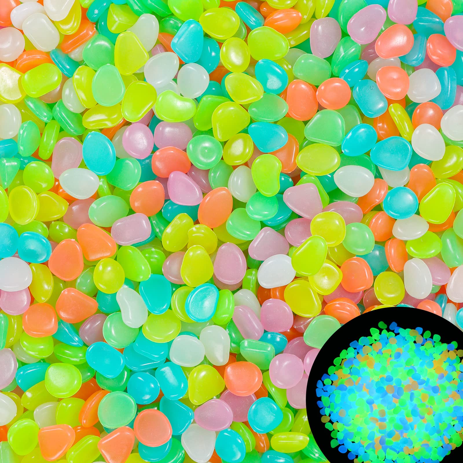 Aquarium Fish Saltwater - 100Pcs Glow in the Dark Garden
