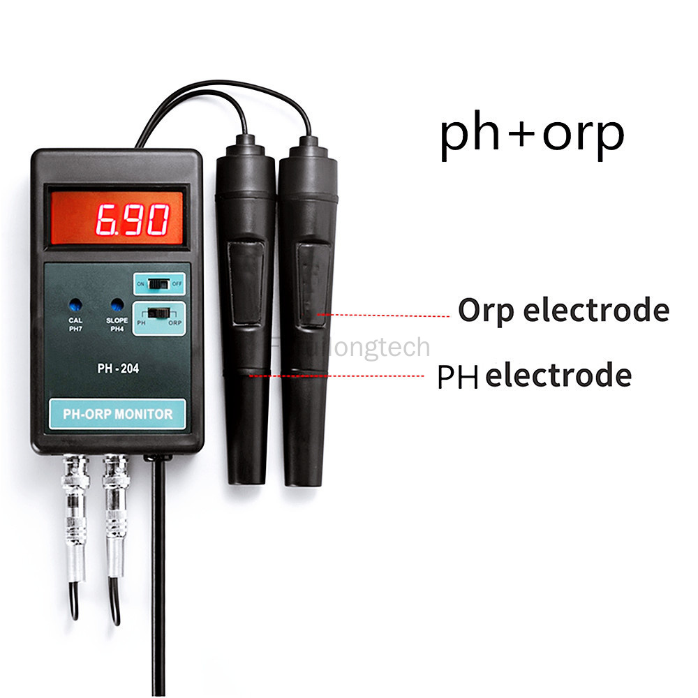 PH-204 Digital PH/ORP Meter Te - Aquarium Fish In Online review and price