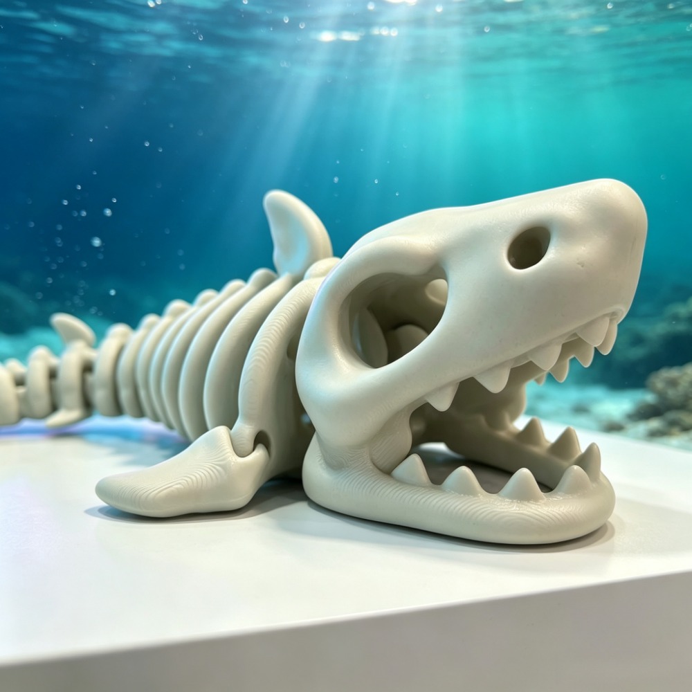 Shark Skeleton Aquarium Decor  - Aquarium Fish Cartoon review and price