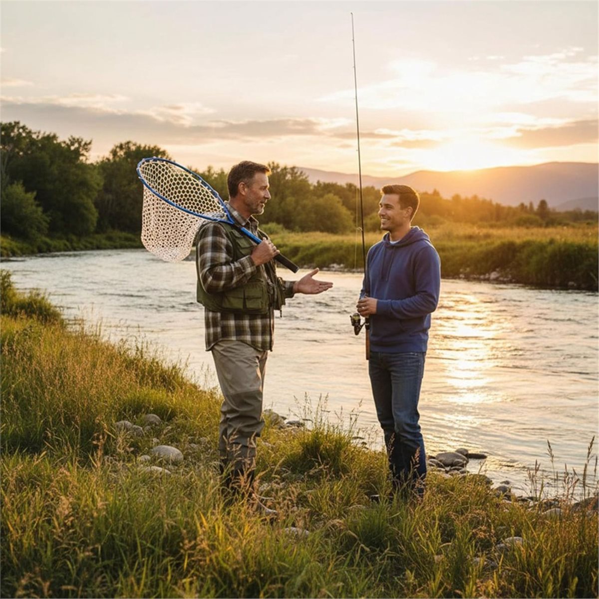 salego 2Pcs Rubber Fishing Net - Fish Net Handle review and price