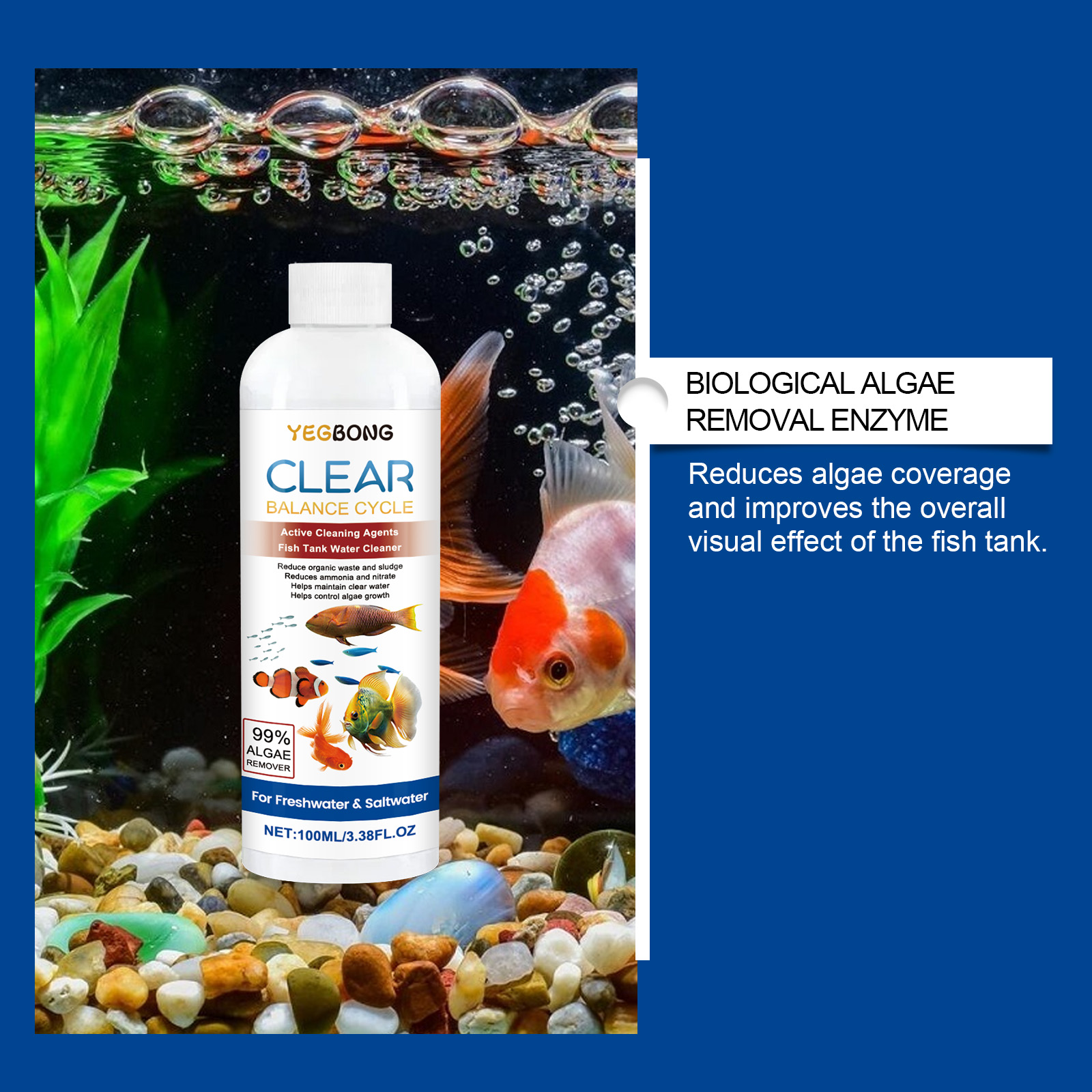 Aquarium Water Clarifier 100ml - Aquarium Fish Saltwater review and price
