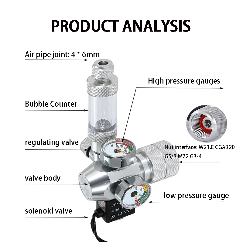 New DIY Aquarium CO2 Regulator - Aquarium Fish For Beginners review and price