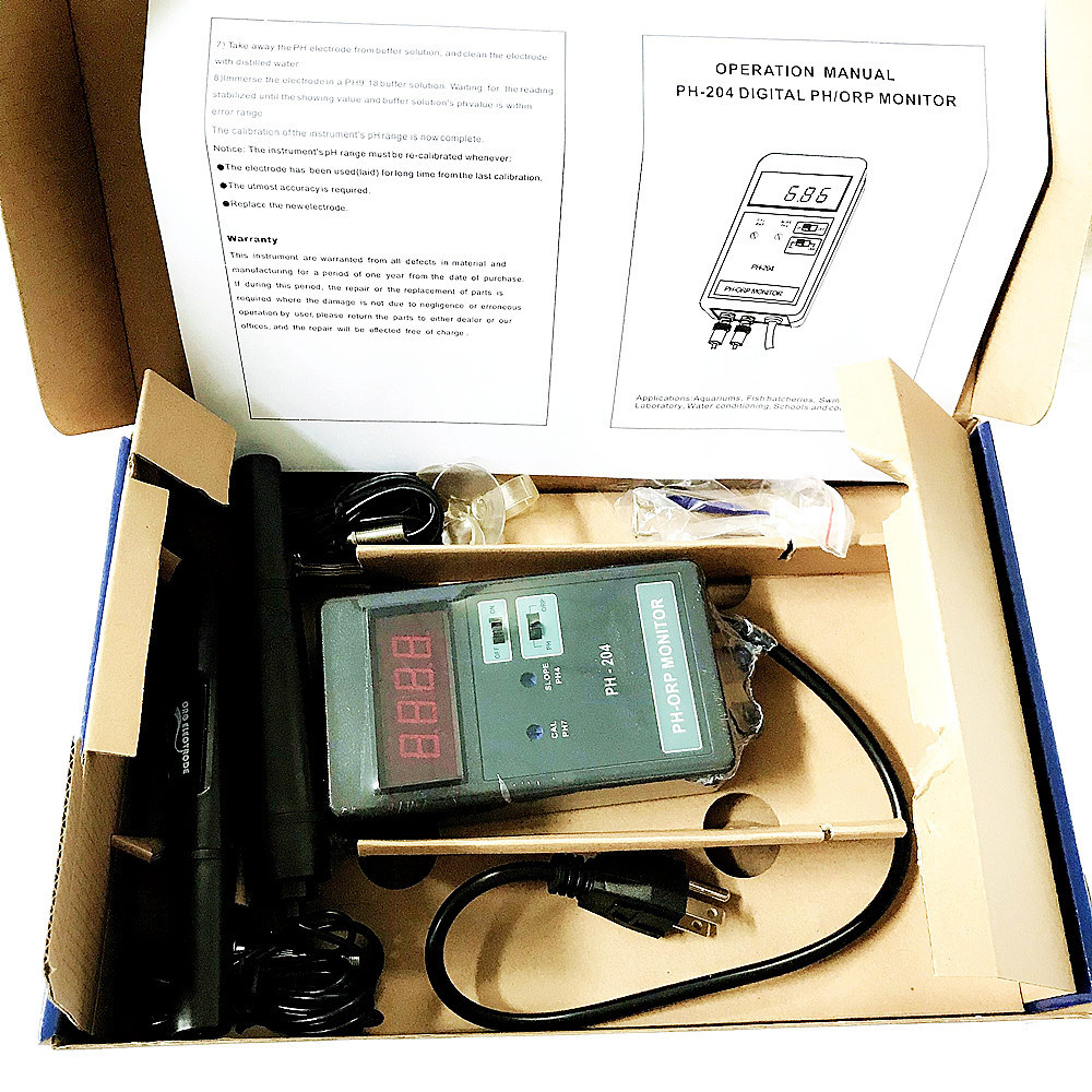 PH-204 Digital PH/ORP Meter wi - Aquarium Fish In Online review and price