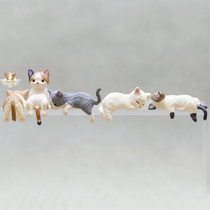 1Pc Cute Cartoon Cat PVC Home  - Aquarium Fish Cartoon review and price