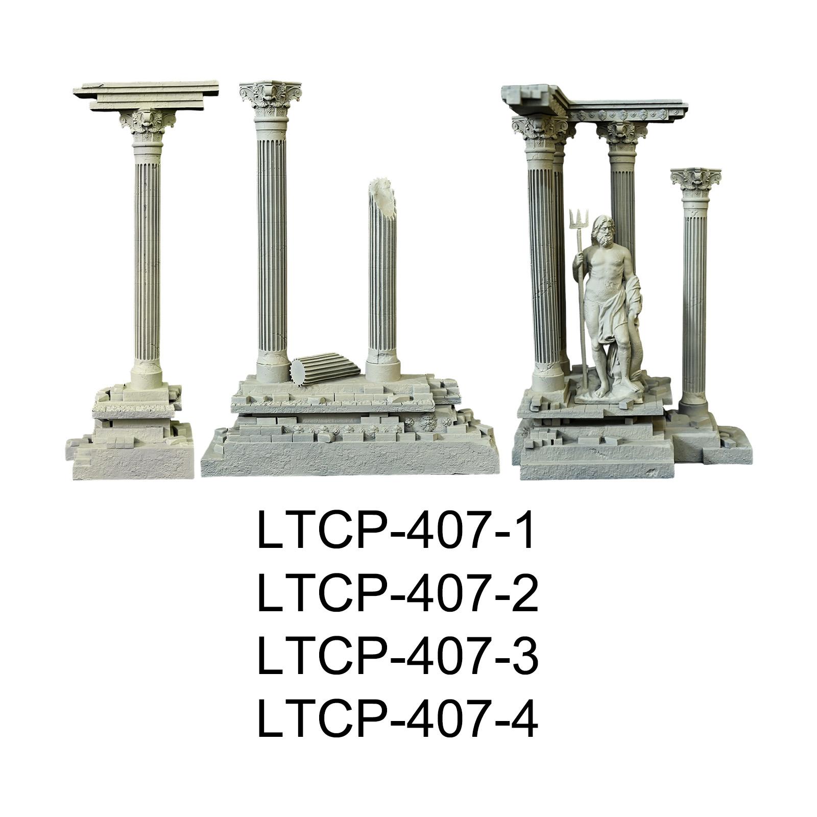 Roman Column Decoration Resin  - Aquarium Fish Cartoon review and price
