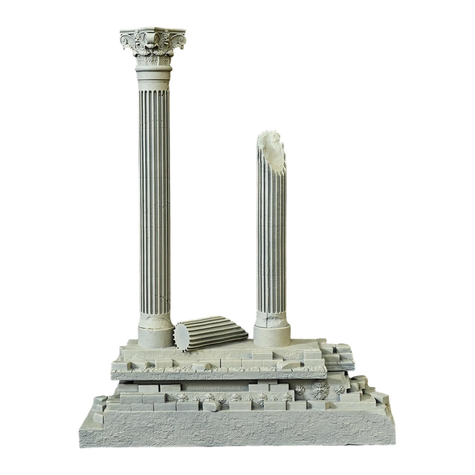 Roman Column Decoration Resin  - Aquarium Fish Cartoon review and price