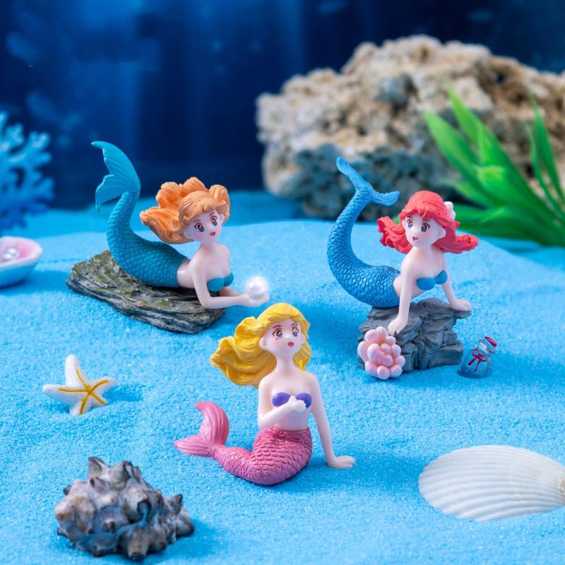 4Pcs Plastic Fish Tank Little  - Aquarium Fish Cartoon review and price