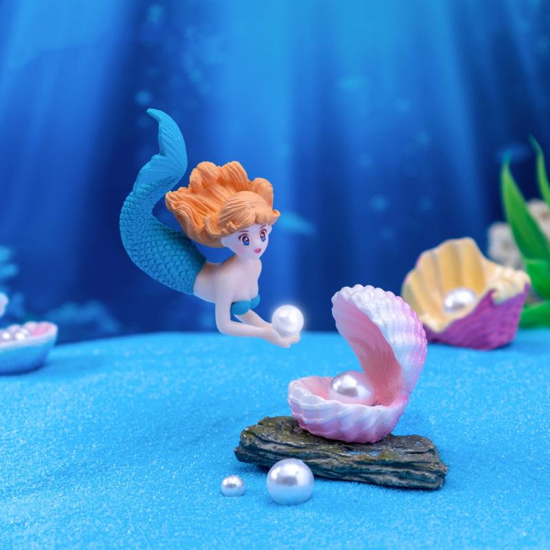 4Pcs Plastic Fish Tank Little  - Aquarium Fish Cartoon review and price