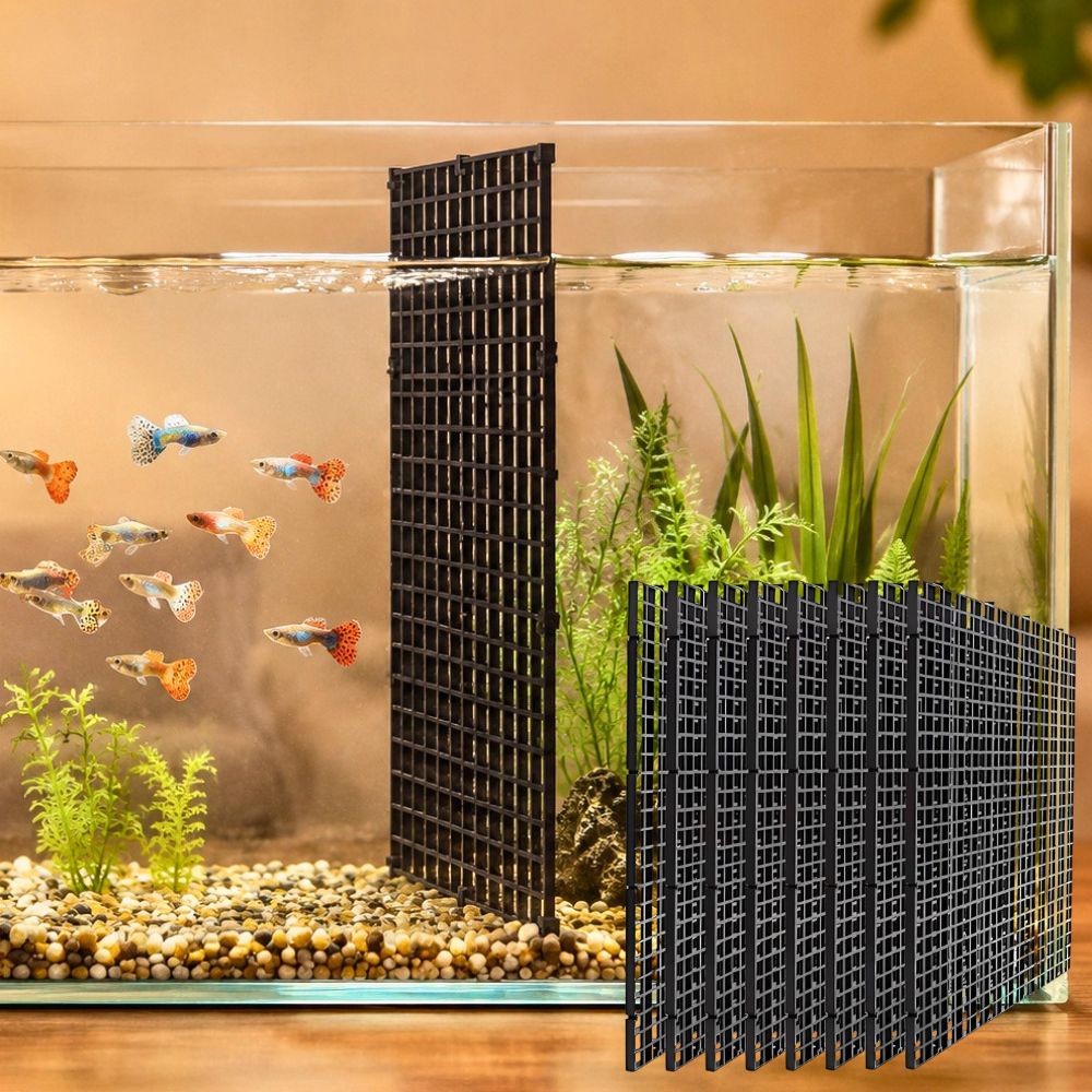 14pcs Black Plastic Aquarium G - Aquarium Fish Elevator review and price