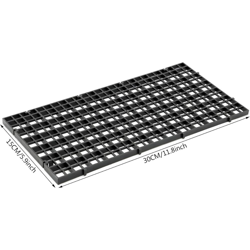14pcs Black Plastic Aquarium G - Aquarium Fish Elevator review and price