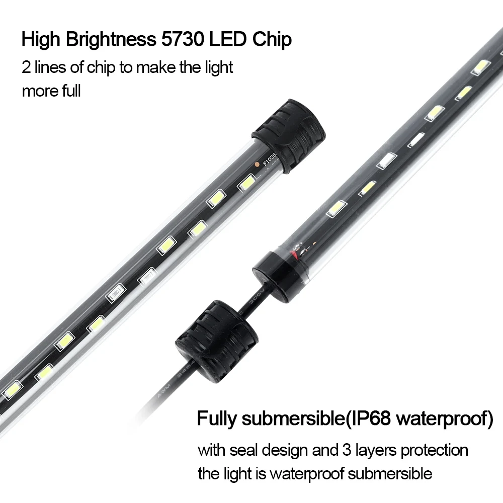58CM  Aquarium Light LED Plant - Aquarium Fish Enrichment review and price