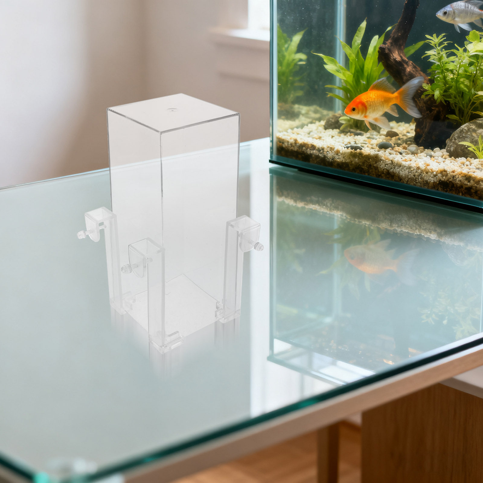 Suspended Fish Tank Aquarium R - Aquarium Fish Elevator review and price