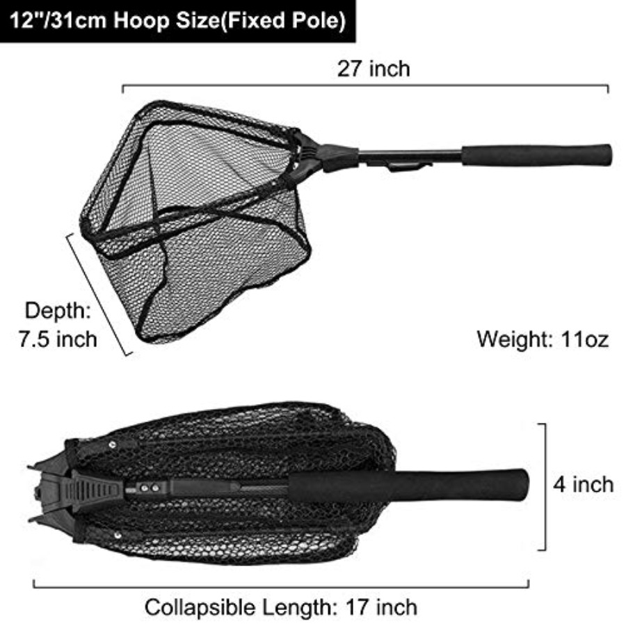Fishing Net Fish Floating Land - Fish Net Handle review and price
