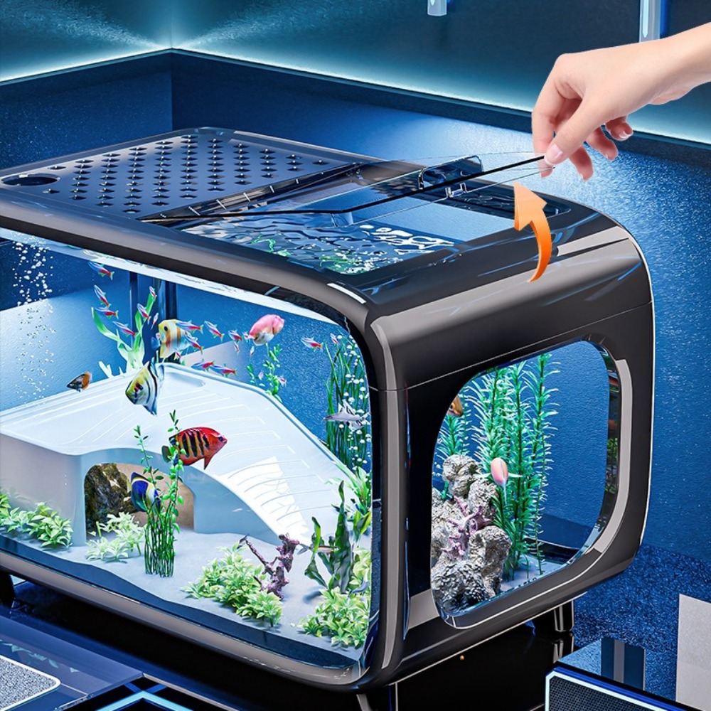 Transparent Luxury Fish Tank D - Aquarium Fish Enrichment review and price