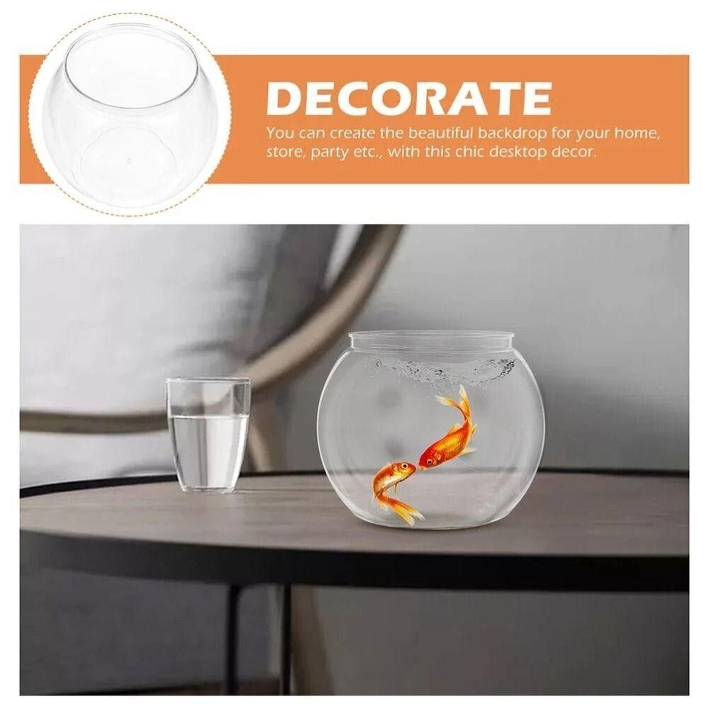 New Transparent Fish Tank Roun - Aquarium Fish For Beginners review and price