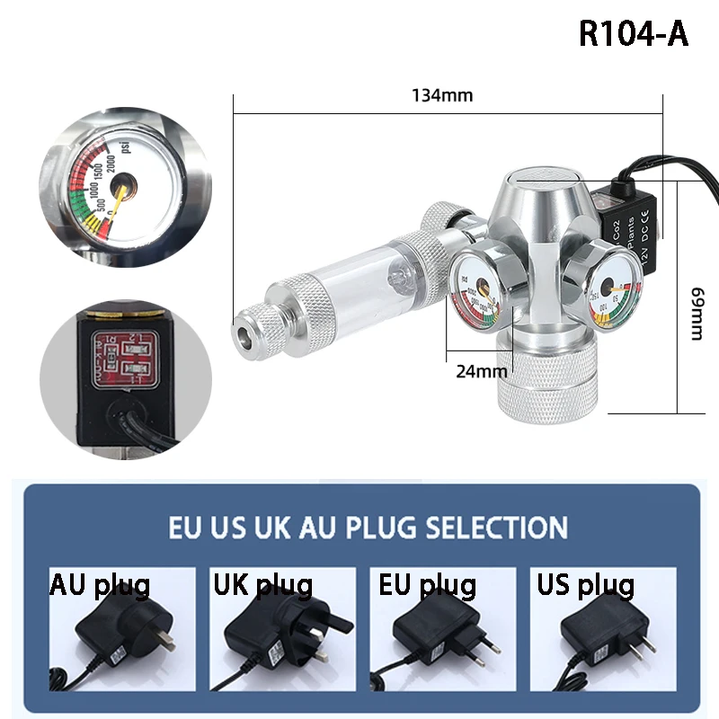 New DIY Aquarium CO2 Regulator - Aquarium Fish For Beginners review and price