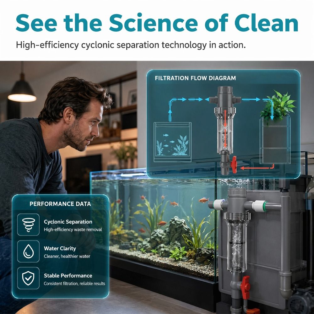 1/2 Thread Aquarium Feces Sepa - Aquarium Fish Rate review and price