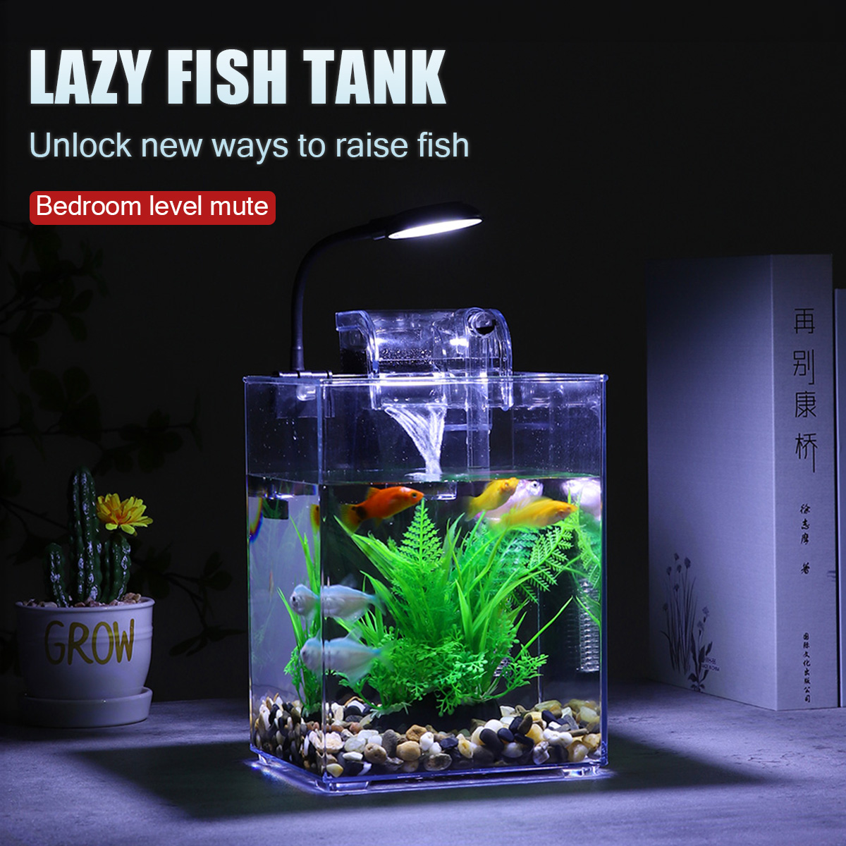 USB Desktop Fish Tank Set-Easy - Aquarium Fish For Beginners review and price